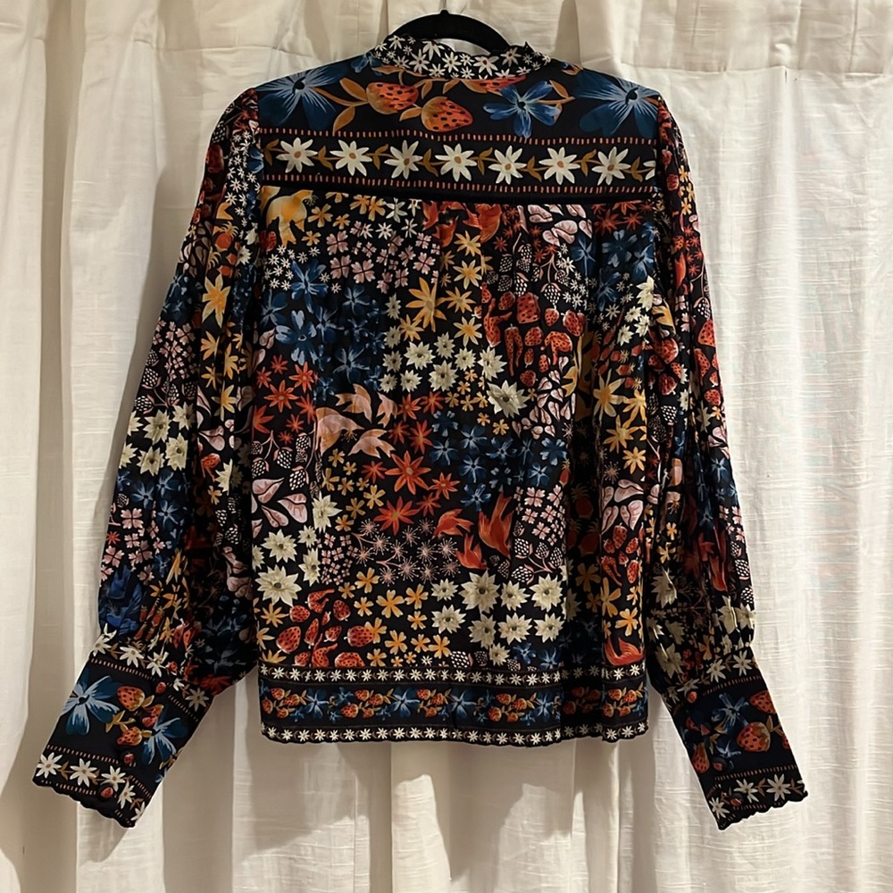 FARM RIO Jujus Garden Floral Blouse - Picture 11 of 11